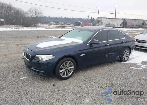 2014 BMW 528I z USA, uszkodzony, nr VIN WBA5A5C56ED508381